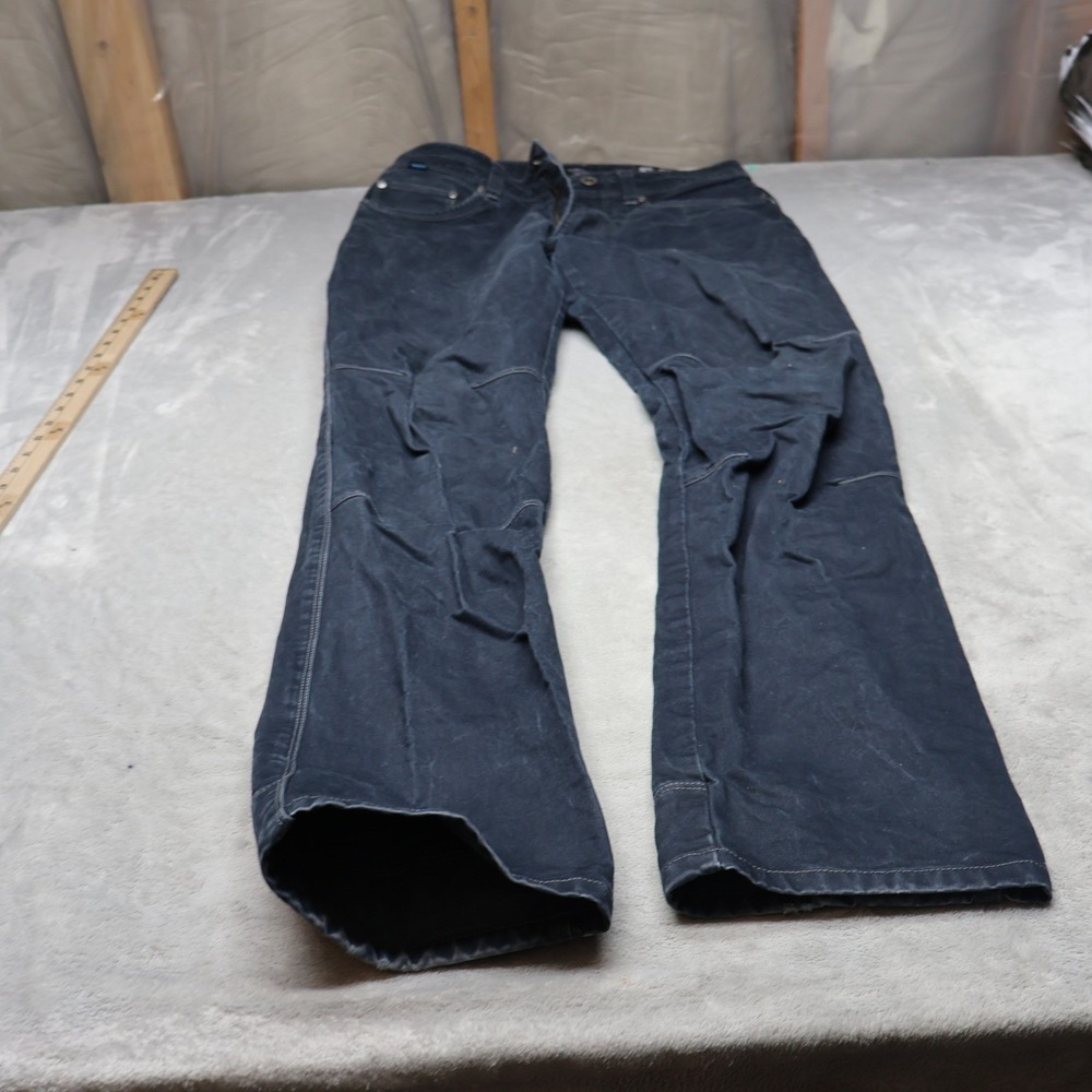 Kuhl Free Rydr Pants Men 32x32 Black Articulated Knee Outdoor Utility Rugged
